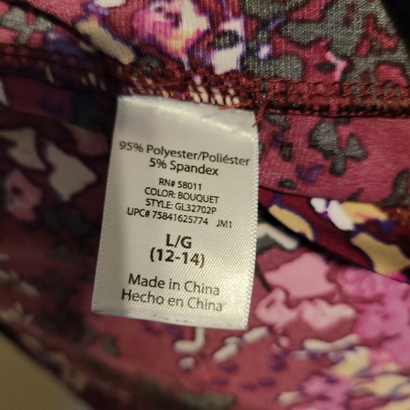 George Pink Floral Blouse - Picture 7 of 8